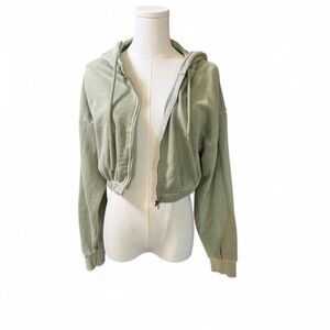 Forever 21 Olive Bomber Jacket